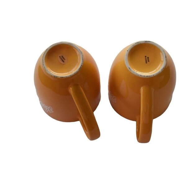 Saved by the Bell The Max Coffee Mug Orange SET OF 2 - Picture 2 of 6